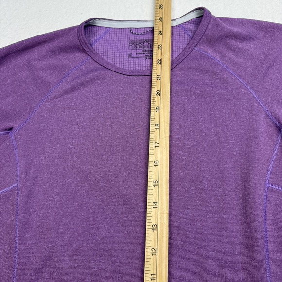 Patagonia Capilene Baselayer Shirt Womens Medium Purple Midweight Polartec - Picture 3 of 8